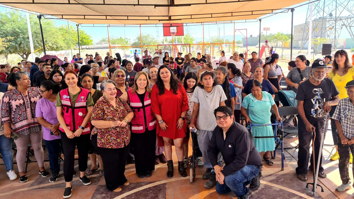 Lleva Gobierno del Estado "Brigada DIF Sonora para Ti" al sur de HMO